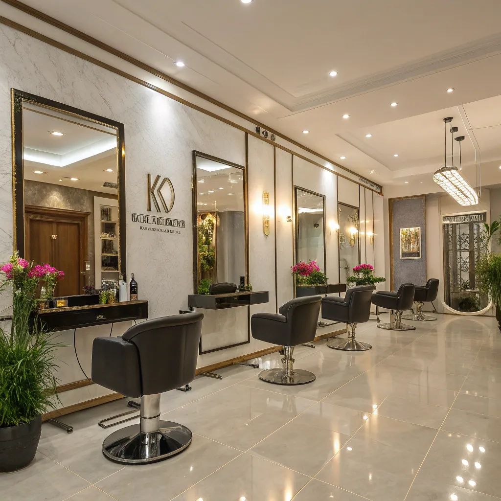 Inside view of KELVORINTHOS salon